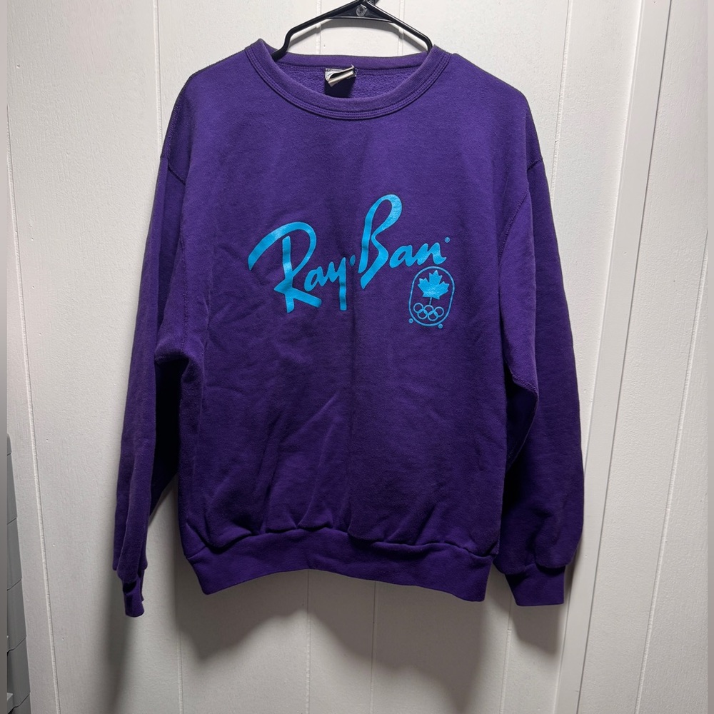 Vintage 80’s RayBan Crewneck Sweatshirt